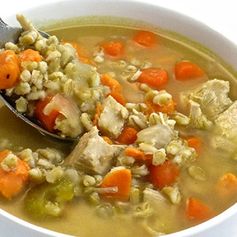 Slow Cooker Chicken Barley Soup