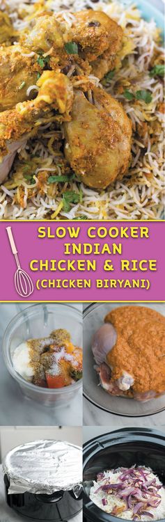 Slow Cooker Chicken Biryani