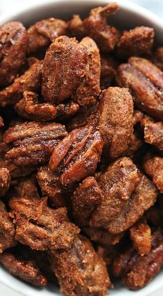 Slow Cooker Cinnamon Pecans