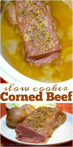 Slow cooker corned beef brisket