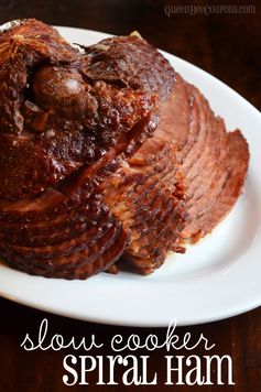 Slow Cooker Crockpot Spiral Ham