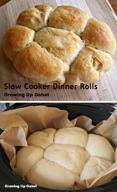 Slow Cooker Dinner Rolls