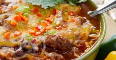 Slow-Cooker Enchilada Chili