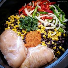 Slow Cooker Fiesta Chicken