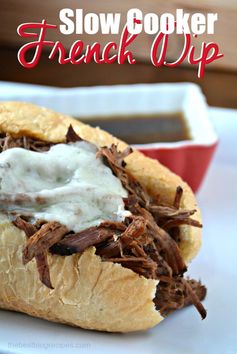 Slow Cooker French Dip Sandwiches with Au Jus Sauce