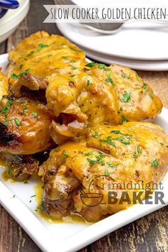 Slow Cooker Golden Chicken