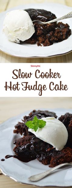 Slow Cooker Hot Fudge Cake