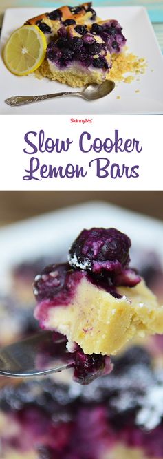 Slow Cooker Lemon Bars