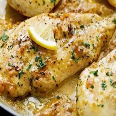 Slow Cooker Lemon-Garlic Chicken