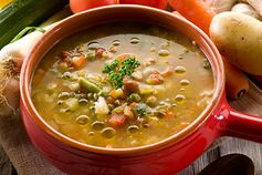 Slow Cooker Lentil & Veggie Stew