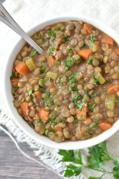 Slow Cooker Lentil Soup