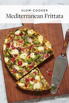 Slow-Cooker Mediterranean Frittata