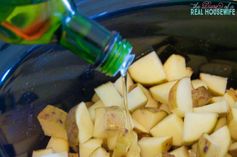 Slow Cooker Parmesan Garlic Potatoes