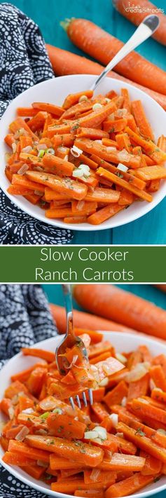 Slow Cooker Ranch Carrots