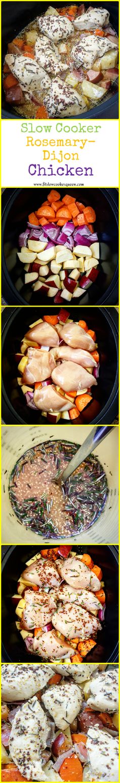 Slow Cooker Rosemary-Dijon Chicken