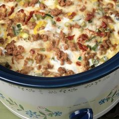 Slow Cooker Sausage Breakfast Casserole