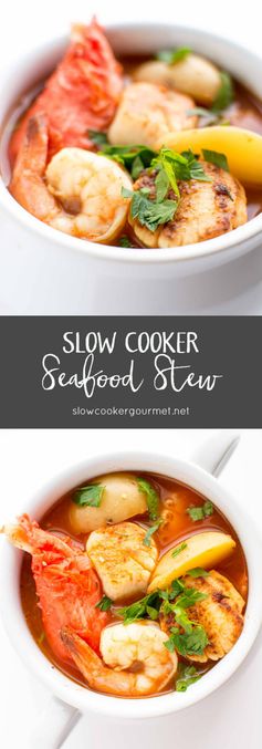 Slow Cooker Seafood Stew