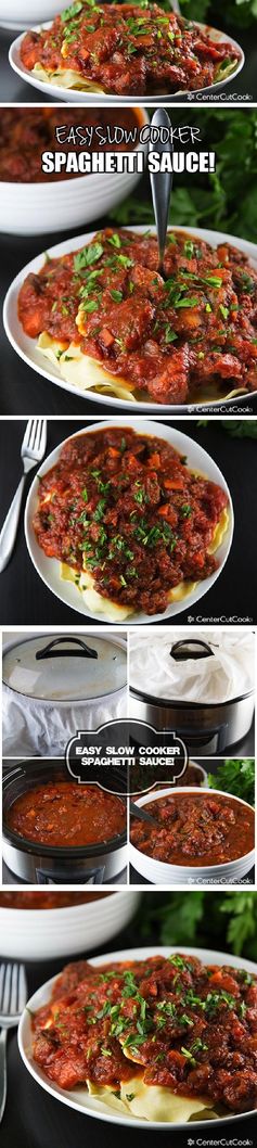 Slow Cooker Spaghetti Sauce