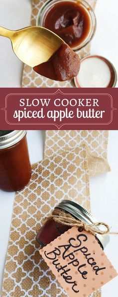 Slow Cooker Spiced Apple Butter
