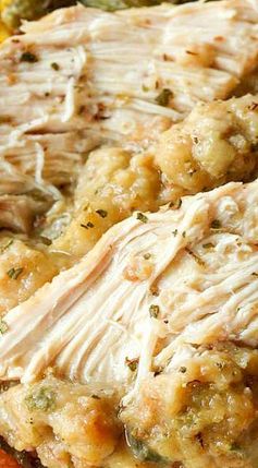 Slow Cooker Stuffed Chicken