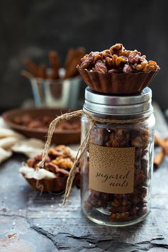 Slow Cooker Sugared Nuts