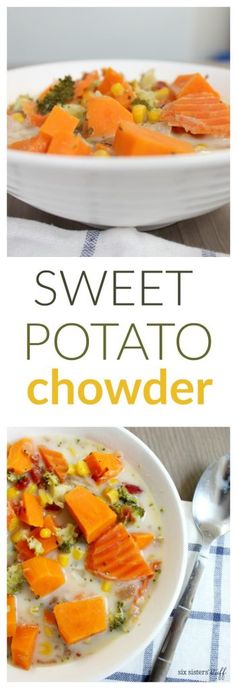 Slow Cooker Sweet Potato Chowder
