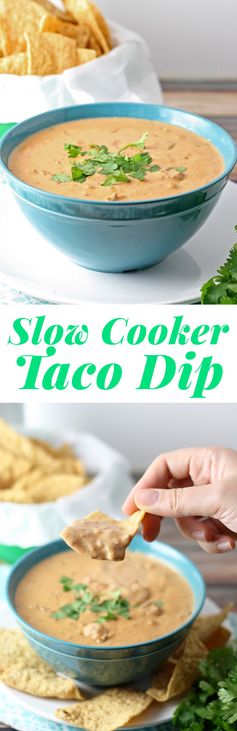 Slow Cooker Taco Dip