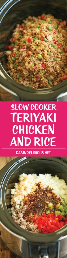 Slow Cooker Teriyaki Chicken and Rice