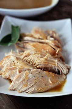 Slow Cooker Turkey with No-Fuss Gravy