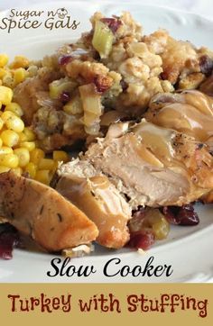 Slow Cooker Turkey with Stuffing