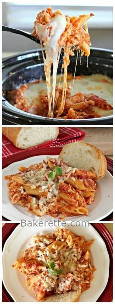 Slow Cooker Ziti with Italian Sausage