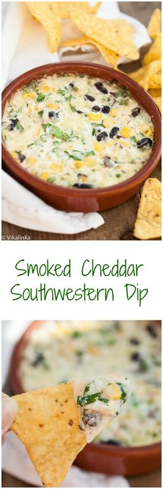 Smoked Cheddar Southwestern Dip