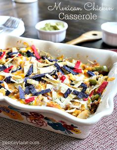 Smoked Chicken Mexican Casserole