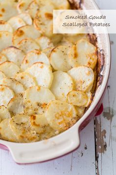 Smoked Gouda Scalloped Potatoes