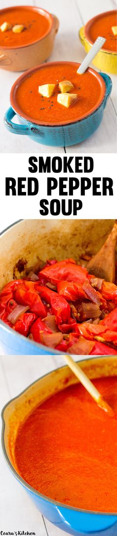 Smoked Red Pepper Soup