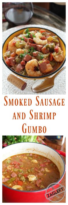 Smoked Sausage and Shrimp Gumbo