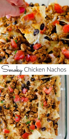 Smoky Chicken Nachos