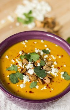 Smoky Sweet Potato Apple Soup