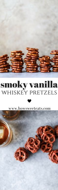 Smoky Vanilla Bourbon Pretzels