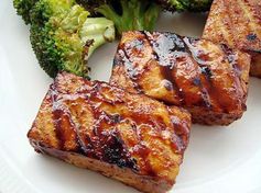 Smoky Vegetarian Grilled Tofu With Hoisin Sauce