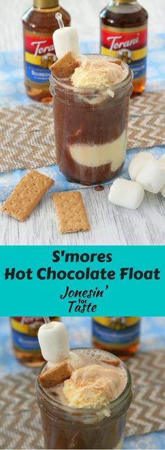 S'mores Hot Chocolate Float