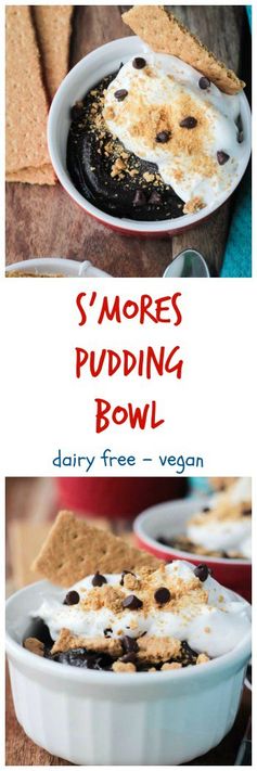 S'mores Pudding Bowl from Vegan Bowl Attack