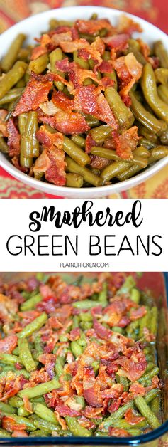 Smothered Green Beans | Plain Chicken