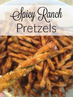 Snack Mix Recipes: Spicy Pretzels