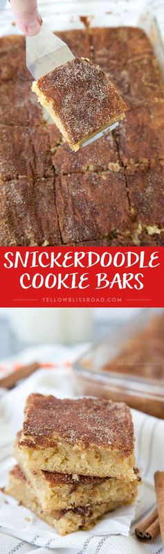 Snickerdoodle Bars