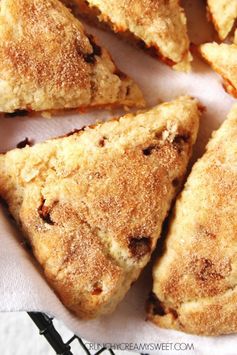 Snickerdoodle Scones Recipe Card