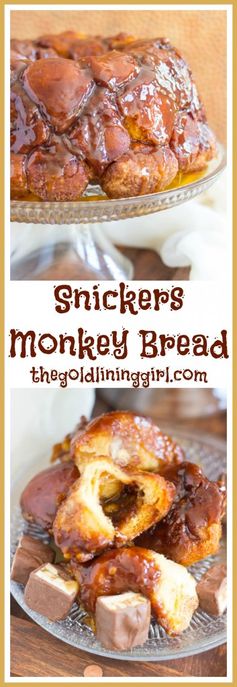 Snickers Monkey Bread