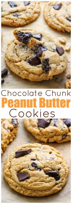 Soft Batch Chocolate Chunk Peanut Butter Cookies