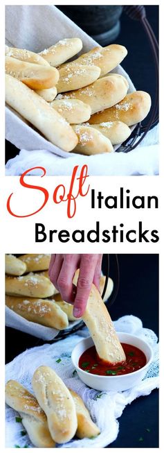 Soft Italian Bread sticks