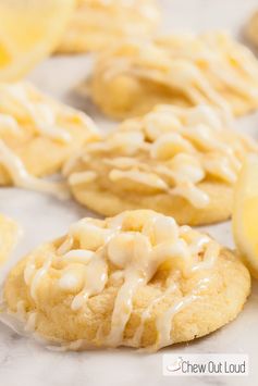 Soft Lemon Pudding Cookies